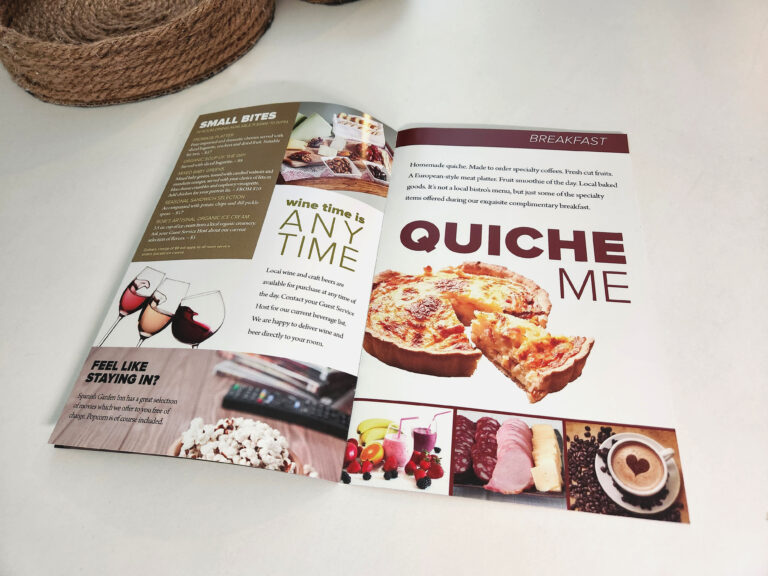 Spanish Garden Inn | Editorial Design & Brand Collateral